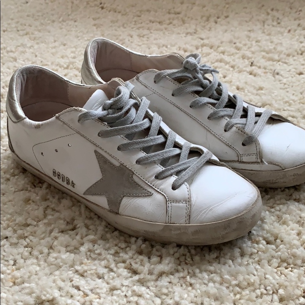Golden Goose SuperStar lowtop sneaker Size 9